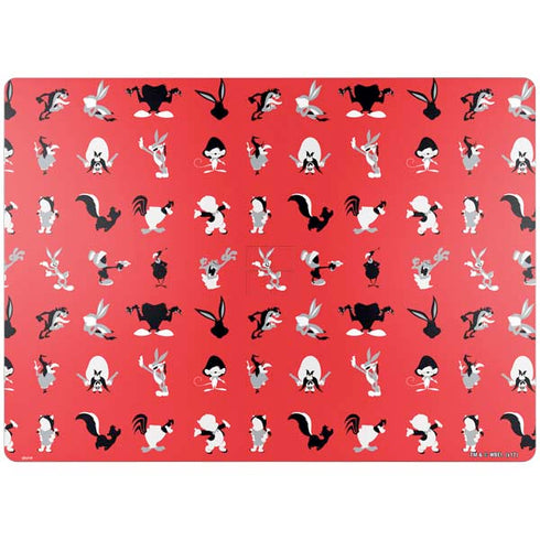 Looney Tunes Identity Red Pattern Surface Laptop 4 15in Skin