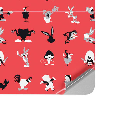 Looney Tunes Identity Red Pattern Surface Laptop Studio Skin