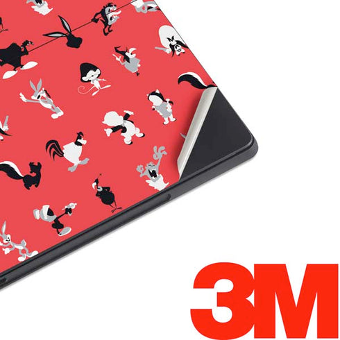 Looney Tunes Identity Red Pattern Surface Pro 7 Skin