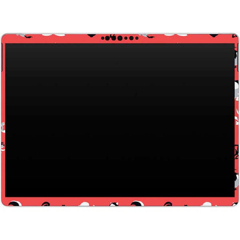 Looney Tunes Identity Red Pattern Surface Pro 8 Skin