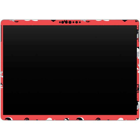 Looney Tunes Identity Red Pattern Surface Pro 9 Skin