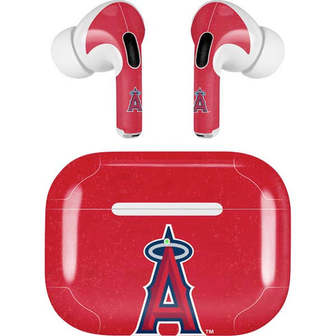 MLB Los Angeles Angels - Solid Distressed AirPods Pro 2nd Gen Skin