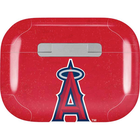 MLB Los Angeles Angels - Solid Distressed Apple AirPods Pro Skin