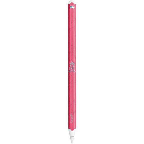 MLB Los Angeles Angels - Solid Distressed Apple Pencil (2nd Gen 2019) Skin