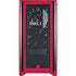 MLB Los Angeles Angels - Solid Distressed Corsair 4000D Tempered Glass Mid-Tower ATX Case Skin