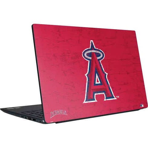 MLB Los Angeles Angels - Solid Distressed Dell Vostro Skin