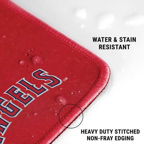 MLB Los Angeles Angels - Solid Distressed Gaming Mouse Pad
