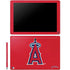 MLB Los Angeles Angels - Solid Distressed Galaxy Book 12in Skin