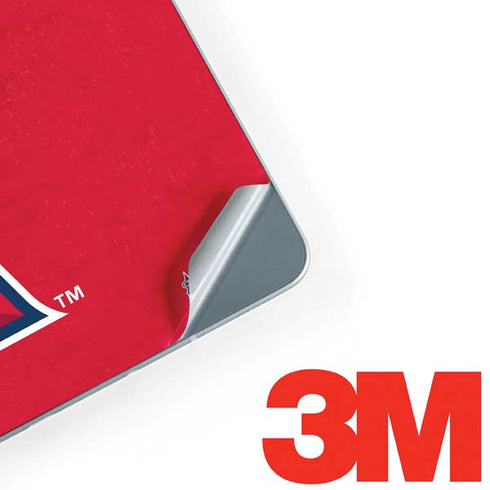 MLB Los Angeles Angels - Solid Distressed Galaxy Book 12in Skin