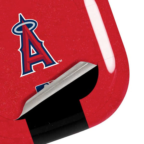 MLB Los Angeles Angels - Solid Distressed Galaxy Buds Pro Skin