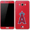 MLB Los Angeles Angels - Solid Distressed Galaxy J7 Skin