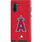 MLB Los Angeles Angels - Solid Distressed Galaxy Note 10 Pro Case