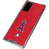 MLB Los Angeles Angels - Solid Distressed Galaxy Note20 5G Clear Case