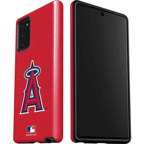 MLB Los Angeles Angels - Solid Distressed Galaxy Note20 5G Pro Case