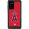 MLB Los Angeles Angels - Solid Distressed Galaxy Note20 5G Waterproof Case