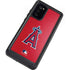 MLB Los Angeles Angels - Solid Distressed Galaxy Note20 5G Waterproof Case