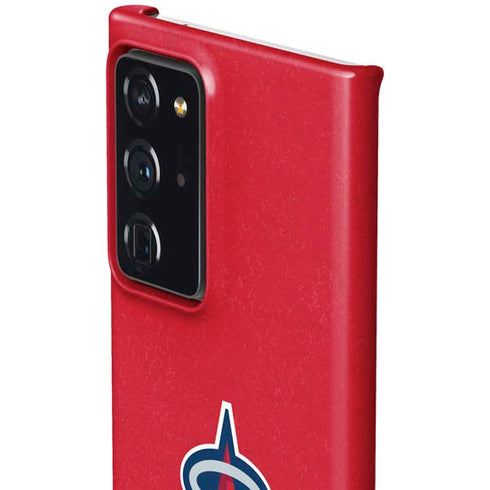 MLB Los Angeles Angels - Solid Distressed Galaxy Note20 Ultra 5G Lite Case
