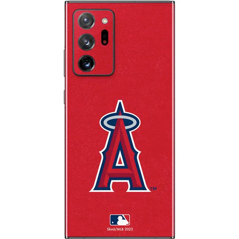 MLB Los Angeles Angels - Solid Distressed Galaxy Note20 Ultra 5G Skin