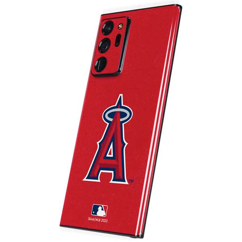 MLB Los Angeles Angels - Solid Distressed Galaxy Note20 Ultra 5G Skin