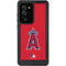 MLB Los Angeles Angels - Solid Distressed Galaxy Note20 Ultra 5G Waterproof Case
