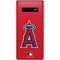MLB Los Angeles Angels - Solid Distressed Galaxy S10 Plus Skin