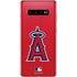 MLB Los Angeles Angels - Solid Distressed Galaxy S10 Plus Skin