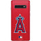 MLB Los Angeles Angels - Solid Distressed Galaxy S10 Skin