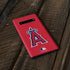 MLB Los Angeles Angels - Solid Distressed Galaxy S10 Skin