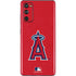 MLB Los Angeles Angels - Solid Distressed Galaxy S20 Fan Edition Skin
