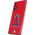 MLB Los Angeles Angels - Solid Distressed Galaxy S20 Fan Edition Skin