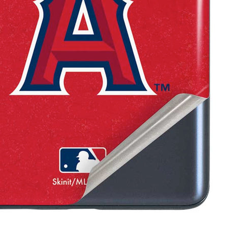 MLB Los Angeles Angels - Solid Distressed Galaxy S20 Fan Edition Skin