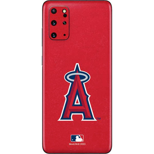 MLB Los Angeles Angels - Solid Distressed Galaxy S20 Plus Skin