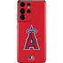 MLB Los Angeles Angels - Solid Distressed Galaxy S21 Ultra 5G Skin