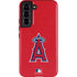 MLB Los Angeles Angels - Solid Distressed Galaxy S22 Pro Case