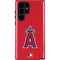 MLB Los Angeles Angels - Solid Distressed Galaxy S22 Ultra Pro Case