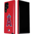 MLB Los Angeles Angels - Solid Distressed Galaxy S22 Ultra Pro Case