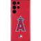 MLB Los Angeles Angels - Solid Distressed Galaxy S22 Ultra Skin