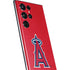 MLB Los Angeles Angels - Solid Distressed Galaxy S22 Ultra Skin