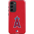 MLB Los Angeles Angels - Solid Distressed Galaxy S23 Plus Pro Case