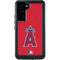 MLB Los Angeles Angels - Solid Distressed Galaxy S23 Plus Waterproof Case