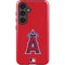 MLB Los Angeles Angels - Solid Distressed Galaxy S24 Impact Case