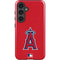 MLB Los Angeles Angels - Solid Distressed Galaxy S24 Plus Impact Case