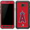 MLB Los Angeles Angels - Solid Distressed Galaxy S7 Active Skin
