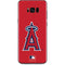 MLB Los Angeles Angels - Solid Distressed Galaxy S8 Plus Skin