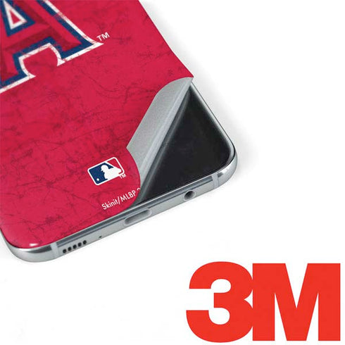 MLB Los Angeles Angels - Solid Distressed Galaxy S8 Skin