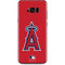 MLB Los Angeles Angels - Solid Distressed Galaxy S8 Skin
