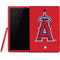 MLB Los Angeles Angels - Solid Distressed Samsung Galaxy Tab Skin