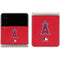 MLB Los Angeles Angels - Solid Distressed Galaxy Z Flip3 5G Skin