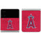 MLB Los Angeles Angels - Solid Distressed Galaxy Z Flip4 5G Skin