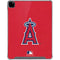 MLB Los Angeles Angels - Solid Distressed iPad Pro 12.9in (2020) Clear Case